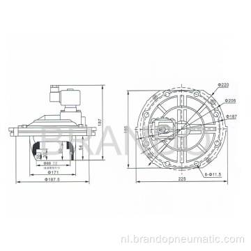 3 inch Asco SCG353.060 Pulse Jet Valve